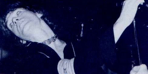 John Foxx of Ultravox in a dog collar can you believe? lol (DC Collection) 