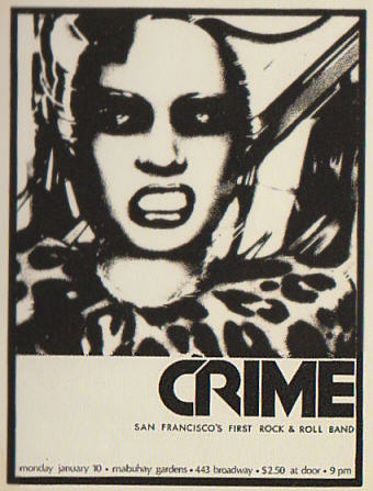 Crime Mabuhay Jan 10th 1977 (James Stark)