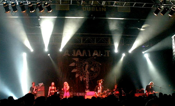Adam Ant stage view 