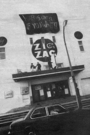 Outside the Zig Zag as its squatted (DC Collection)