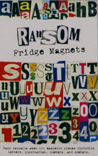 Ransom Punk Fridge magnets 2009