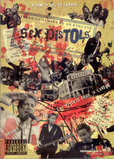 SEX PISTOLS 'There'll Always Be An England' DVD  