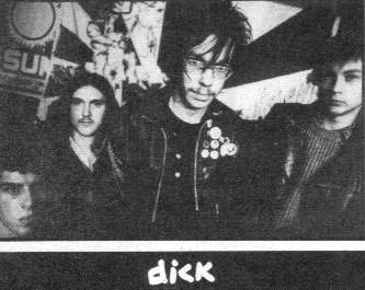 Dick and fellow Subhumans (Tony Mottram)