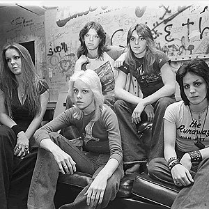 The Runaways original line-up (?)