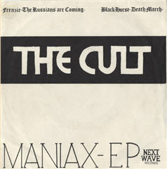 CULT MANIAX 'The Cult Maniax EP' (1981)