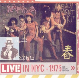 New York Dolls Red Patent Leather