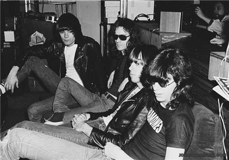 Ramones in the studio