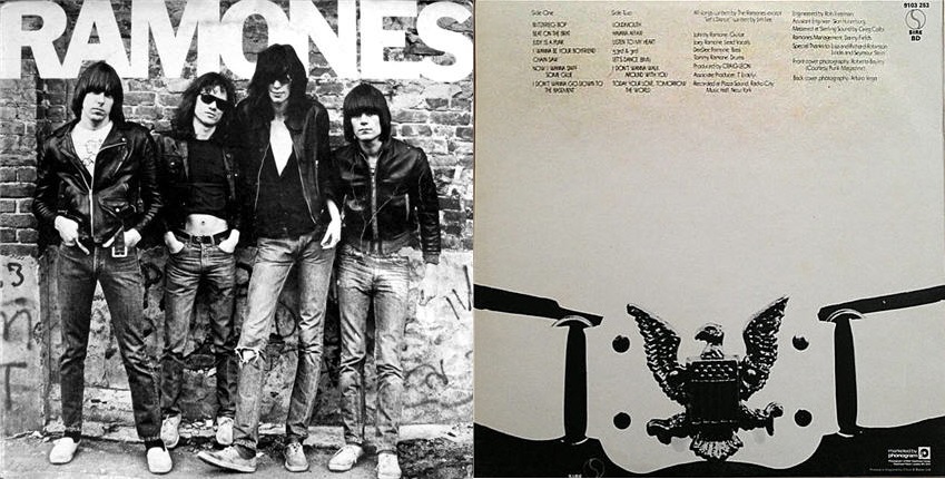 Ramones 'Ramones' LP front 1976