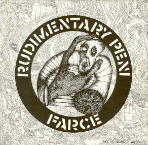 Rudimentary Peni 'Farce' EP (Crass Records)