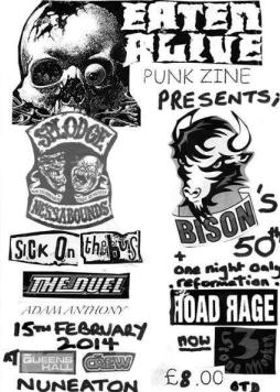 SPLODGENESSABOUNDS in Nuneaton February 15th 2014