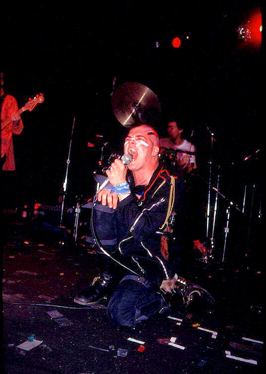 Darby Crash Dec 3rd 1980 - (Courtesy of Glenn E. Friedman)